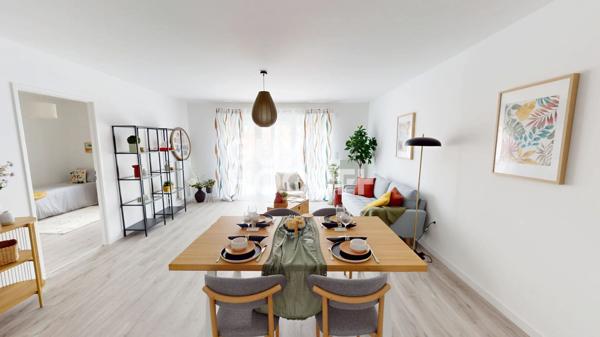 Appartement Dijon 3 pièces, 58,5m2