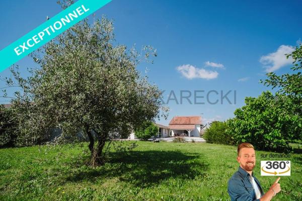 Maison au calme sans vis à vis  avec grand terrain