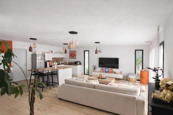 Villa contemporaine 3 faces – 90 m² – Prestations premium – À 5 min de la me