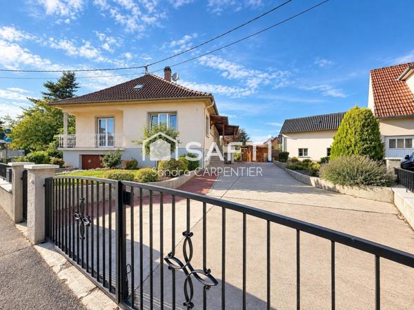 Maison familiale avec dépendance de 68 m² et beau potentiel – Geispolsheim Village