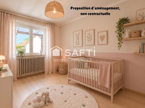 Maison familiale avec dépendance de 68 m² et beau potentiel – Geispolsheim Village