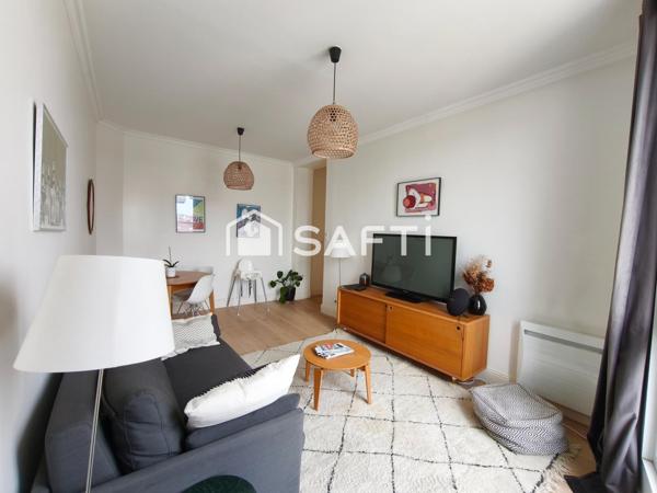 Appartement T2 de 43 m2 à 2 minutes de la plage