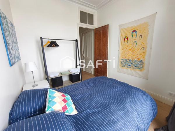 Appartement T2 de 43 m2 à 2 minutes de la plage