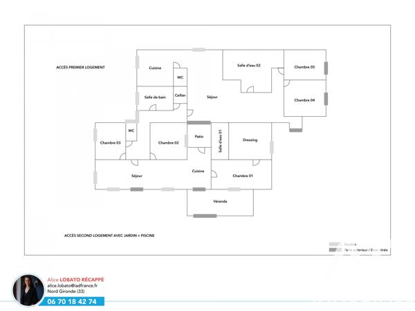 Maison à vendre 7 pièces 227 m² Cavignac