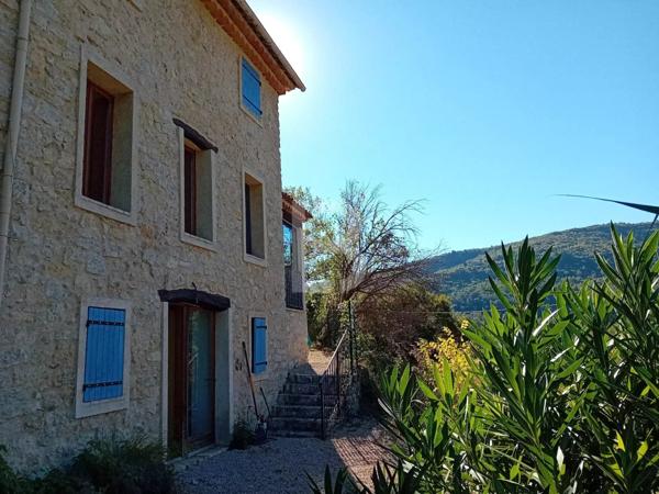 Maison de caractère avec vue panoramique à Tourrettes-sur-Loup