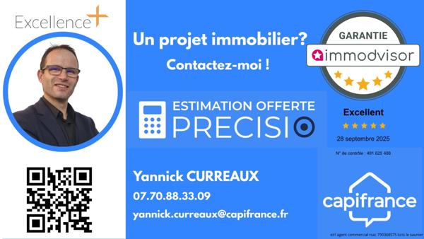 Maison sur sous-sol complet – à remettre à votre goût