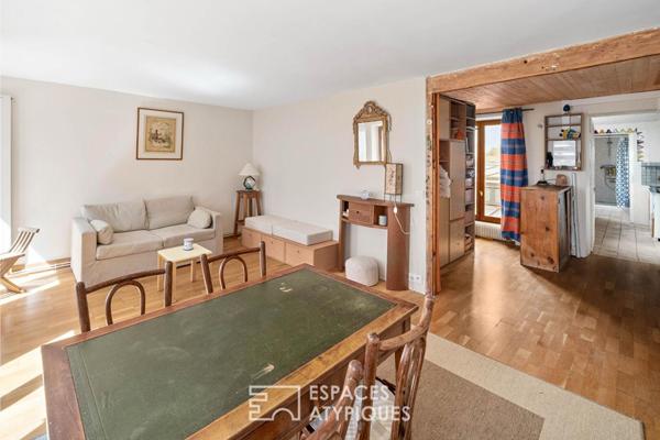 Appartement traversant à optimiser aux Batignolles