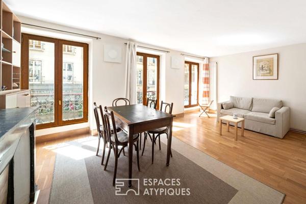 Appartement traversant à optimiser aux Batignolles