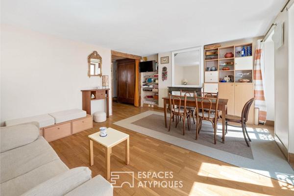 Appartement traversant à optimiser aux Batignolles