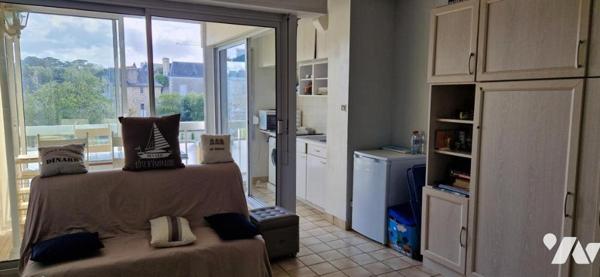Dinard Centre - Idéal Pieds à terre - Studio (28.81m²) avec loggia - Cellier et parking aérien