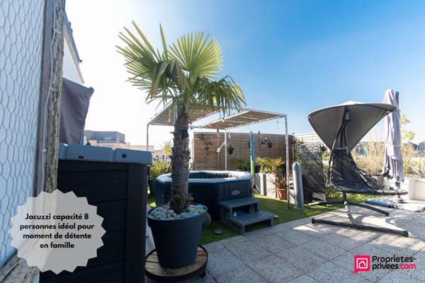 Appartement F4 84m² avec terrasse de 76m², 2 balcons + 2 parkings