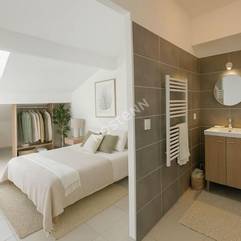 À vendre : Appartement 3 pièces 81m² - La Ciotat - Dernier étage - Duplex