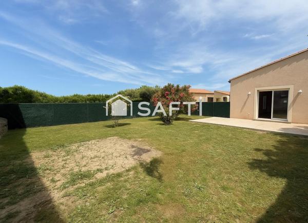 Pavillon T3 à Alzonne (11170) – Un cadre de vie paisible et pratique.