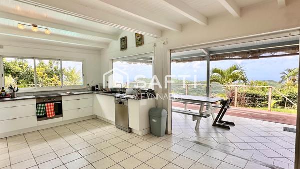 Villa T5 vue panoramique mer, rocher du Diamant