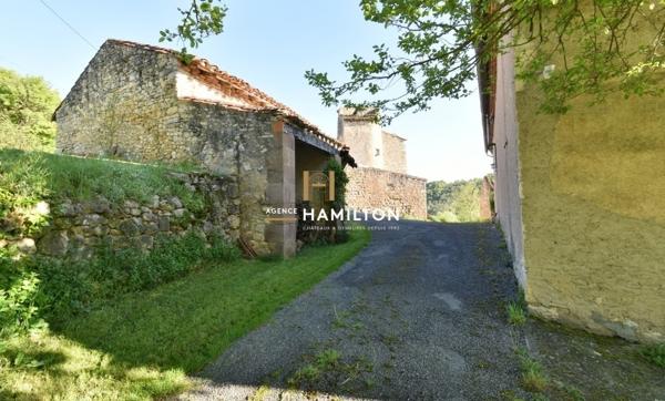 MAISON DE HAMEAU EN PIERRE AVEC TERRAIN ATTENANT Cordes sur ciel