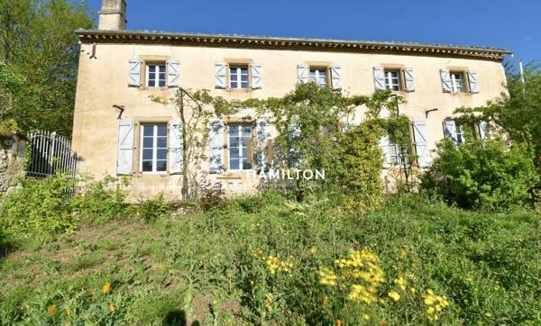 MAISON DE HAMEAU EN PIERRE AVEC TERRAIN ATTENANT Cordes sur ciel