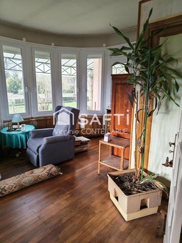 Rare sur le secteur : maison avec 5 chambres et grand terrain
