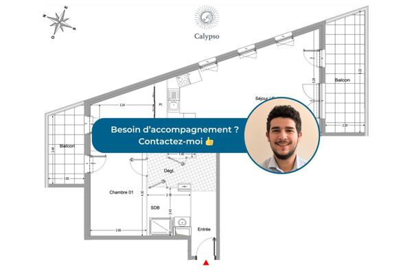 Appartement à vendre 3 pièces 72 m² Marseille 8