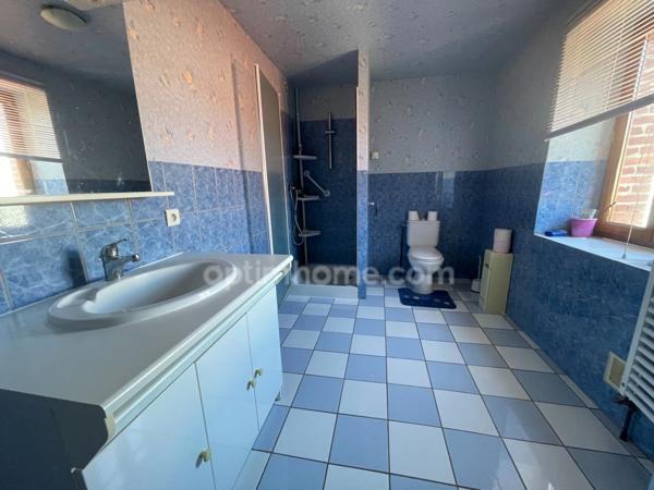 ensemble immobilier sur 1700m2 avec deux maisons, grange atelier jardin et puits