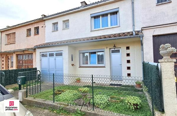 Carcassonne   - Maison 3 chambres, jardin, garage  83 m2