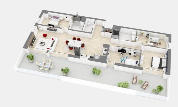 APPARTEMENT BORD DE LOIRE St Jean De Braye