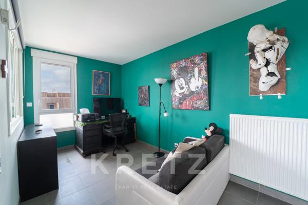Appartement T4 dernier étage avec vue panoramique sur Port-Marianne et le parc Charpak