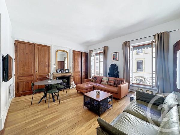 Appartement T2 à vendre  2 pièces - 45,80 m 2   LYON  - 69006