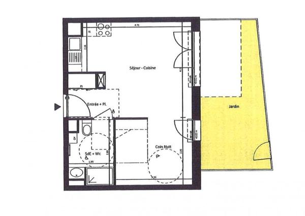 Appartement 1 pièce - 44600 Saint-Nazaire