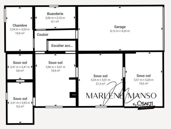 Proche tram 153 m² avec jardin, garage et sous-sol