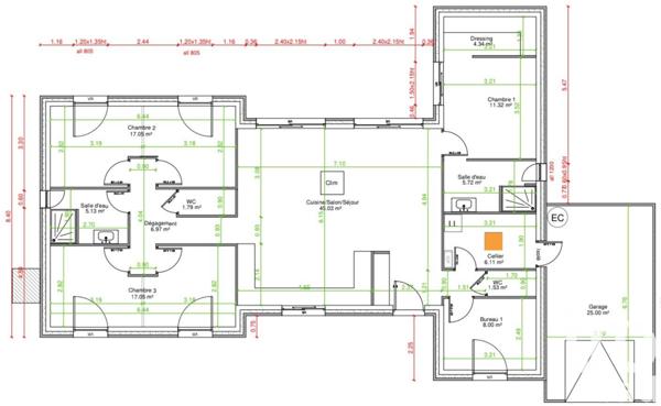 Maison à vendre 6 pièces 130 m² Bléré