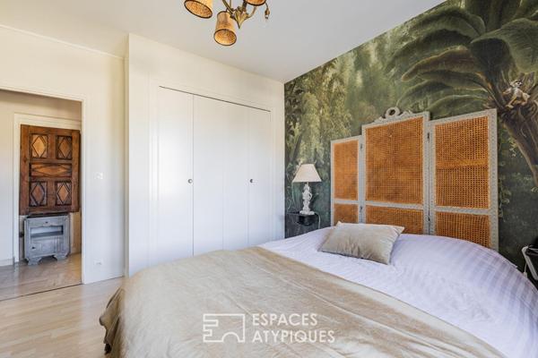 Maison d’architecte lumineuse et son jardin paysager