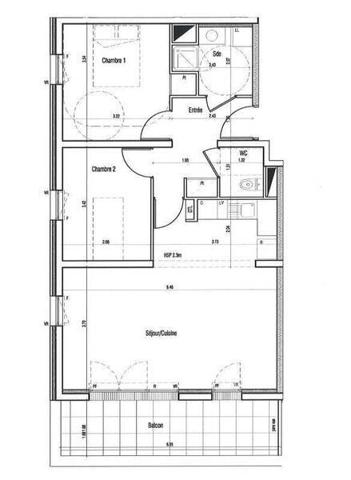Appartement 3 pièces - 44800 Saint-Herblain -  Sillon de Bretagne