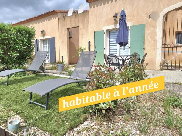 JASSE HABITABLE A L'ANNEE DE 45m² ET PLACE DE PARKING