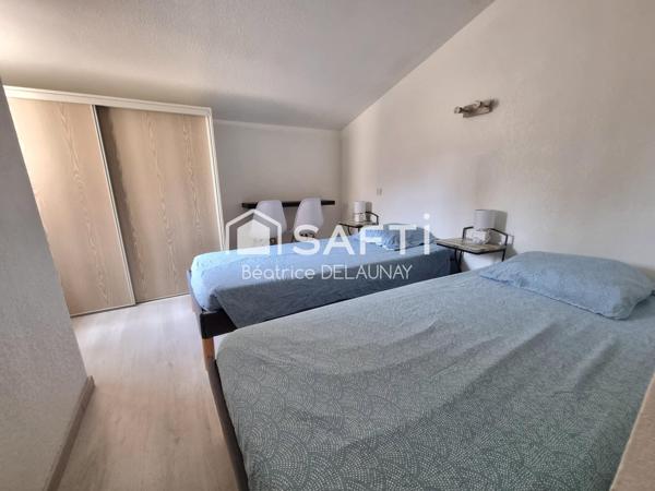 JASSE HABITABLE A L'ANNEE DE 45m² ET PLACE DE PARKING