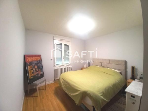 CHATEAUROUX, QUARTIER ST CHRISTOPHE, PAVILLON T7, JARDIN ET GARAGE