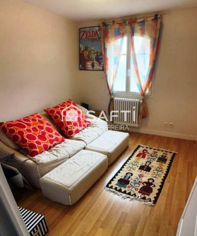 CHATEAUROUX, QUARTIER ST CHRISTOPHE, PAVILLON T7, JARDIN ET GARAGE