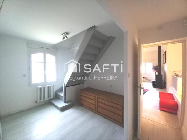 CHATEAUROUX, QUARTIER ST CHRISTOPHE, PAVILLON T7, JARDIN ET GARAGE