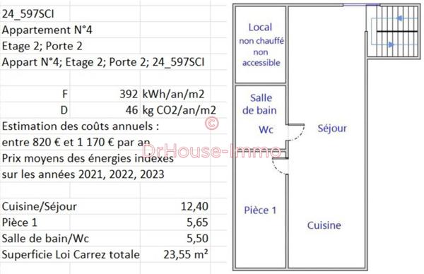 Immeuble à vendre 17 pièces de 398 m²