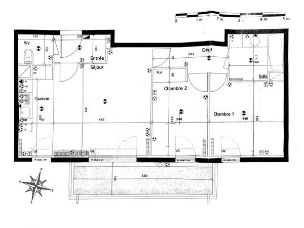Appartement à vendre 3 pièces 60 m² Aubervilliers