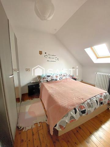 Maison saint-quentinoise lumineuse en excellent état avec 3 chambres