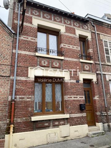 Maison saint-quentinoise lumineuse en excellent état avec 3 chambres