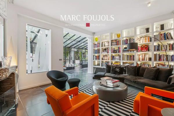 Neuilly Hôpital Américain : ravissante maison à l’abri des regards avec son jardin arboré