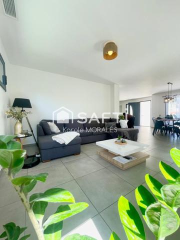 TOULOUGES (66), BELLE VILLA RECENTE, T4 AVEC PISCINE, GARAGE ET JARDIN