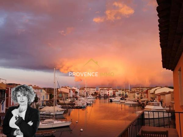 Grimaud (83310) Appartement dernier étage avec amarrage – Port Grimaud