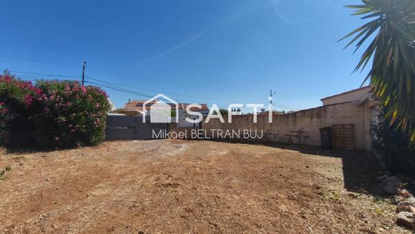 Frontignan – Villa de plain-pied entièrement rénovée avec grand terrain piscinable