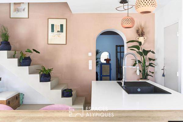 Villa méditerranéenne avec piscine et jardin paysager