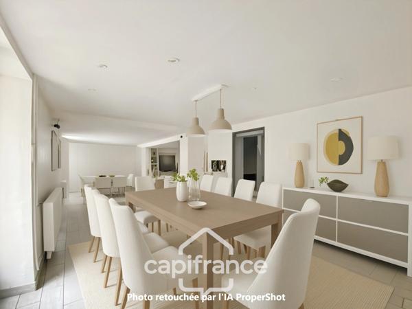 A GOUVERNES (77) - Maison à vendre 6 pièces 163 m² environ - jardin - cour - Véranda - Garage