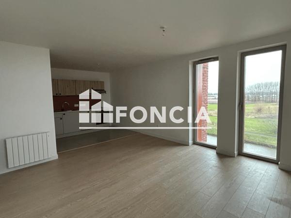 Location Appartement 2 pièces 61.47 m² - 5 AVENUE PIERRE BROSSOLETTE Armentieres 59280