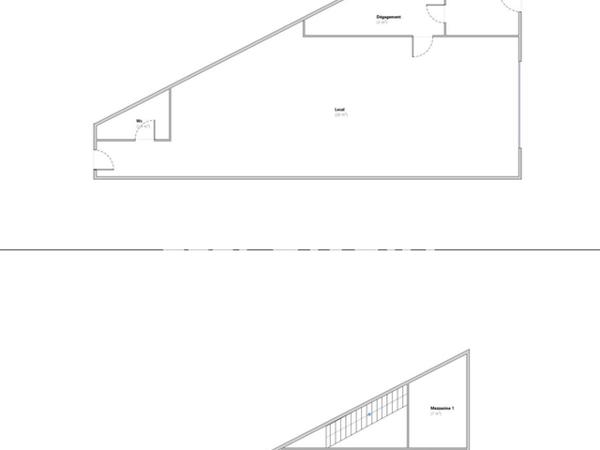 Location Local commercial 84.5 m² - Marseille 13015
