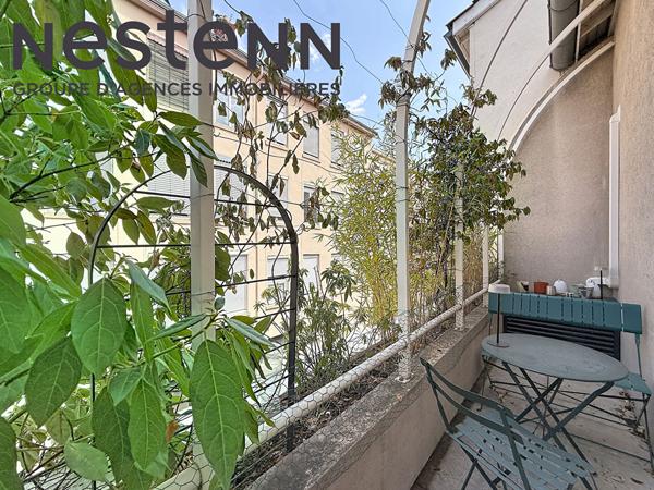 Appartement T3 Duplex - dernier étage - balcon - garage - plateau Croix-Rousse